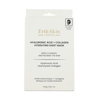 Erth Skin London Hyaluronic Acid & Collagen Mask - 3 sheets