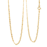 1.8mm Valentino Chain Necklace in 18K Yellow Gold 1.5 Grams 18 Inches