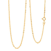 1.5mm Rolo Chain Necklace in 18K Yellow Gold 1.4 Grams 18 Inches