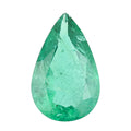 Certified & Appraised AAAA Kagem Zambian Emerald (Pear Free Size) 3.00 ctw - Sticky add to cart bar