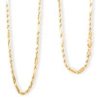 10K Yellow Gold 3mm Milano Chain Necklace 20 Inches 5.20 Grams