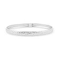 Doorbuster Sterling Silver Diamond Cut Bangle Bracelet (7.50 In) (4.50 g) - Sticky add to cart bar