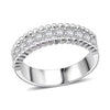 Rhodium Over Sterling Silver