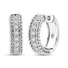 Rhodium Over Sterling Silver