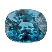 AAAA Cambodian Blue Zircon (Cush Free Size) 4.00 ctw