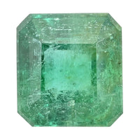 1.25 ctw Octagon Emerald Loose Gemstone – AAAA Grade, Free Size (Zambia)