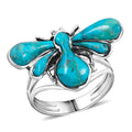 Santa Fe Style Fly  in Sterling Silver (Size 10.0) - Sticky add to cart bar