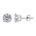 Luxuriant Lab Grown Diamond VS 2.00 ctw Stud Earrings in 14K White Gold - Sticky add to cart bar