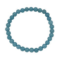 Amazonite Quartz Beaded Stretch Bracelet 50.00 ctw - Sticky add to cart bar