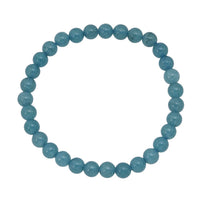 Amazonite Quartz Beaded Stretch Bracelet 50.00 ctw