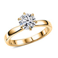 14K Yellow Gold Luxuriant Lab Grown Diamond (VS) Ring (Size 8.0) 2.15 ctw - Sticky add to cart bar