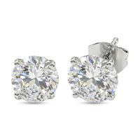 14K White Gold Luxuriant Lab Grown Diamond (G-H, SI) Earrings (0.90 g) 3.00 ctw