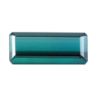 12.95 ctw Baguette Lagoon Tourmaline Loose Gemstone – AAAA Grade, Free Size
