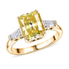 Yellow Moissanite