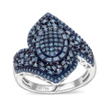D'Joy Blue Diamond (IR) Ring  1.00 ctw - Sticky add to cart bar