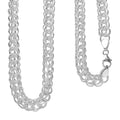 D'Joy Fancy Link Chain Necklace in Sterling Silver 36.50 Grams 20 Inches - Sticky add to cart bar