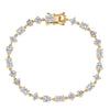 Yellow Gold Over Sterling Silver