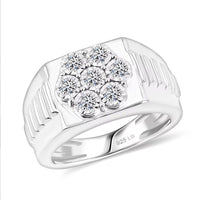 Luxuriant Lab Grown Diamond 0.50 ctw Ring in Sterling Silver