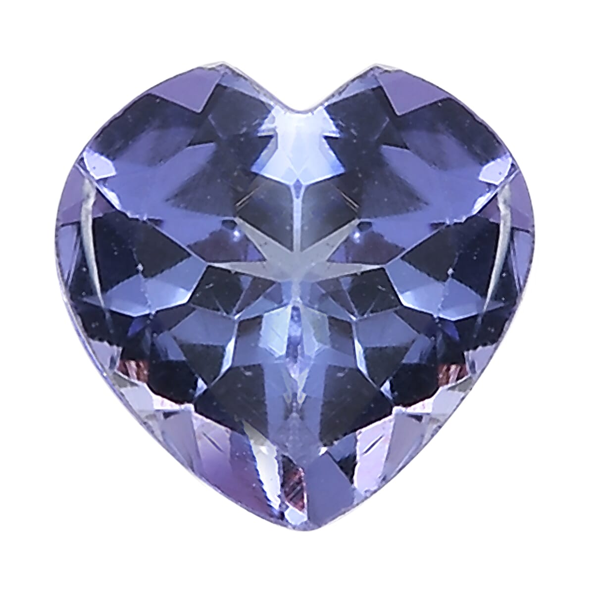 0.28 ctw Heart Cut Tanzanite Loose Gemstone (4.5 mm)