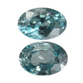 1.22 ctw Natural Blue Zircon Loose Gemstones (Set of 2) - Sticky add to cart bar