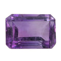 0.85 ctw Octagon Cut African Amethyst Loose Gemstone (7x5 mm) - Sticky add to cart bar