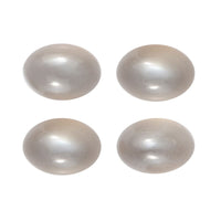 3.04 ctw Oval Cut Sri Lankan Titanium Moonstone Loose Gemstone (Set Of 4) (7x5 mm)