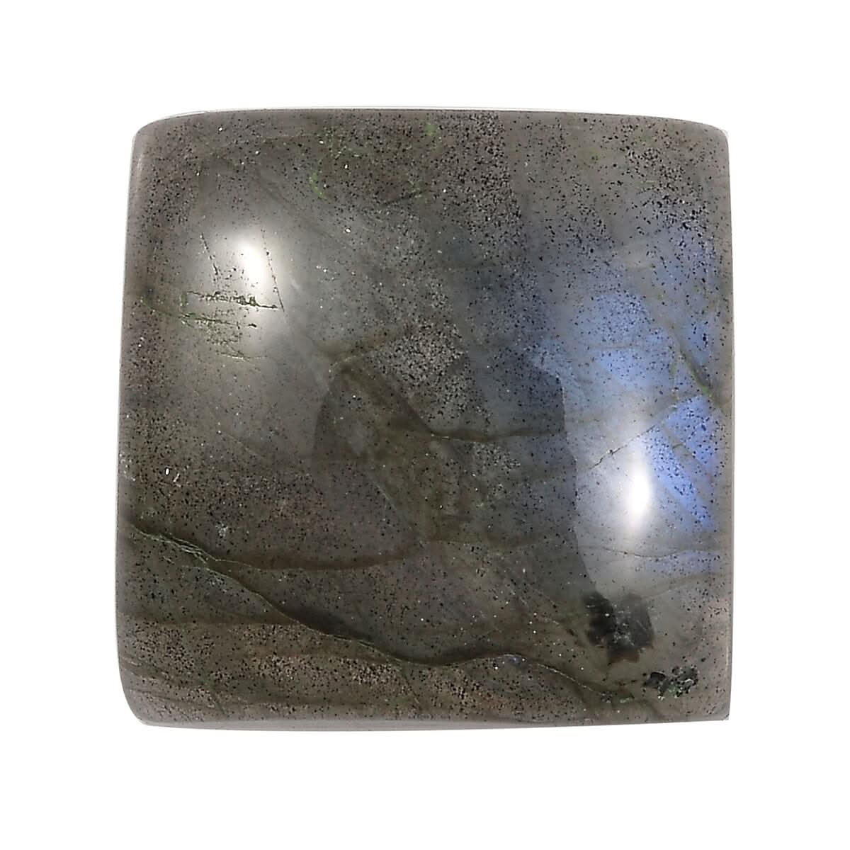 4.56 ctw Square Cut Malagasy Labradorite Loose Gemstone – AAA Grade (10 mm)