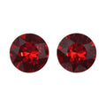3.40 ctw Round Cut Light Siam Swarovski Crystal Loose Stone (Set Of 2) (8 mm) - Sticky add to cart bar