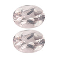 1.32 ctw Oval Cut Rose Quartz Loose Gemstone (Set Of 2) (7x5 mm) - Sticky add to cart bar