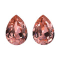 1.63 ctw Pear Cut Rose Swarovski Crystal Loose Stone (Set Of 2) (8x6 mm) - Sticky add to cart bar