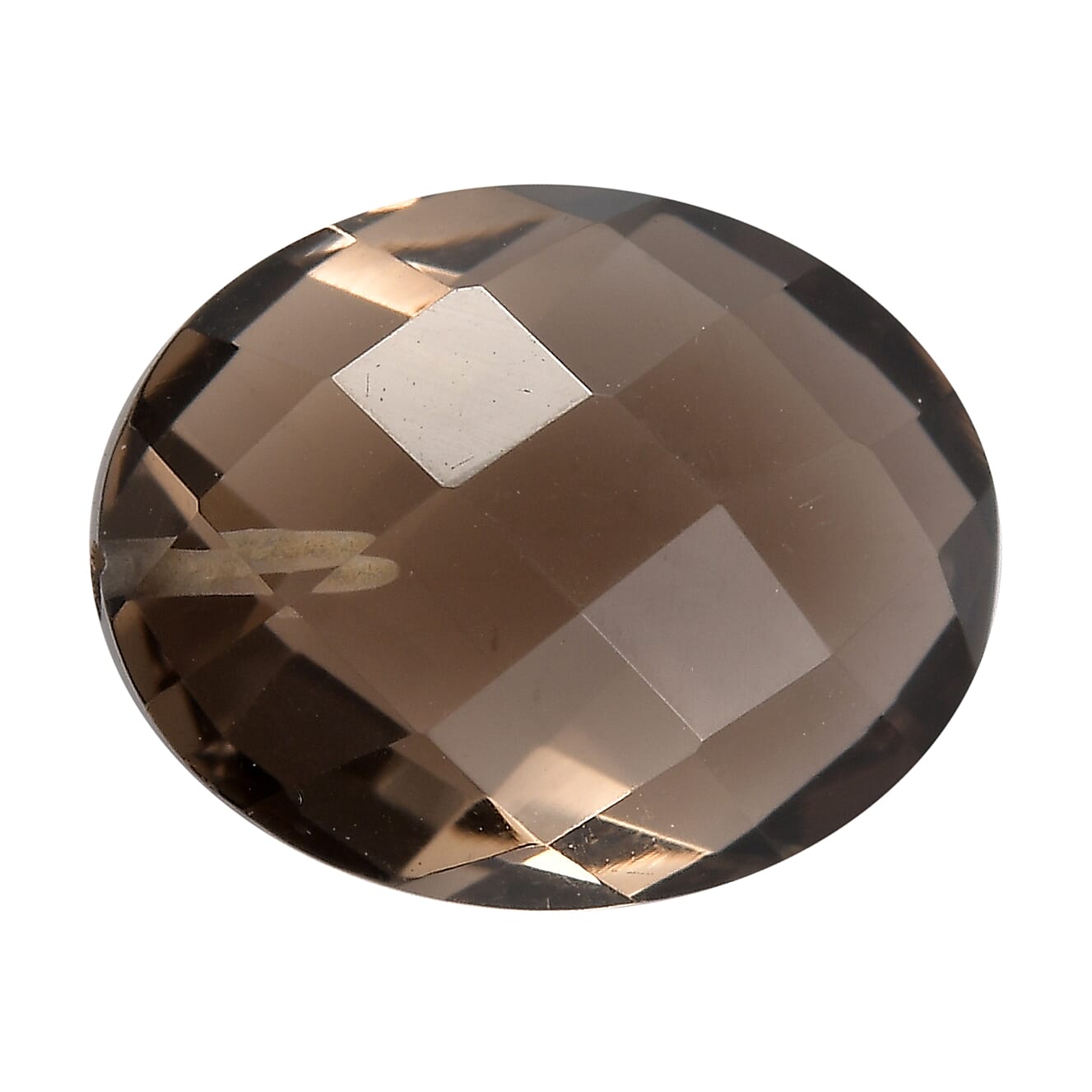 3.00 ctw Oval Cut Smoky Quartz Loose Gemstone (10x8 mm)