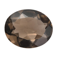 2.55 ctw Oval Cut Smoky Quartz Loose Gemstone (11x9 mm)