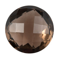 2.70 ctw Round Cut Smoky Quartz Loose Gemstone (10 mm)