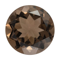 3.10 ctw Round Cut Smoky Quartz Loose Gemstone (10 mm)