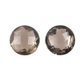 0.99 ctw Round Cut Smoky Quartz Loose Gemstone (Set Of 2) (5.25 mm) - Sticky add to cart bar