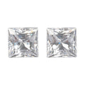 4.40 ctw Square Cut Swarovski Zirconia Loose Stone (Set Of 2) (6 mm) - Sticky add to cart bar