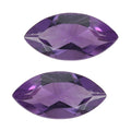 0.88 ctw Marquise Cut African Amethyst Loose Gemstone (Set Of 2) (8x4 mm) - Sticky add to cart bar
