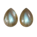 1.36 ctw Pear Cut Malagasy Labradorite Loose Gemstone – AA Grade (Set Of 2) (7x5 mm) - Sticky add to cart bar