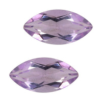 0.82 ctw Marquise Cut Rose De France Amethyst Loose Gemstone (Set Of 2) (8x4 mm)
