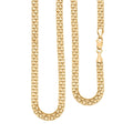 Italian 10K Yellow Gold Bismark Necklace (20 Inches) (5.23 Grams) - Sticky add to cart bar