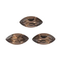 2.68 ctw Marquise Cut Smoky Quartz Loose Gemstone (Set Of 3) (10x5 mm) - Sticky add to cart bar