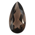2.72 ctw Pear Cut Smoky Quartz Loose Gemstone (14x7 mm) - Sticky add to cart bar
