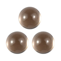 2.37 ctw Round Cut Smoky Quartz Loose Gemstone – AA Grade (Set Of 3) (6 mm)
