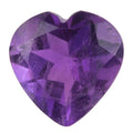 1.90 ctw Heart Cut African Amethyst Loose Gemstone (9 mm) - Sticky add to cart bar