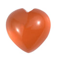 2.73 ctw Heart Cut Carnelian Loose Gemstone (9 mm) - Sticky add to cart bar