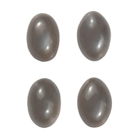 1.97 ctw Oval Cut Sri Lankan Titanium Moonstone Loose Gemstone (Set Of 4) (6x4 mm)