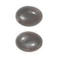 3.10 ctw Oval Cut Sri Lankan Titanium Moonstone Loose Gemstone (Set Of 2) (8x6 mm) - Sticky add to cart bar