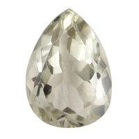 4.20 ctw Pear Cut Montezuma Prasiolite Loose Gemstone (14x10 mm)