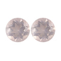 1.55 ctw Round Cut Rose Quartz Loose Gemstone (Set Of 2) (6 mm) - Sticky add to cart bar