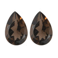 0.71 ctw Pear Cut Smoky Quartz Loose Gemstone (Set Of 2) (6x4 mm) - Sticky add to cart bar
